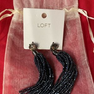 NWT New Loft Beaded Pierce Earrings